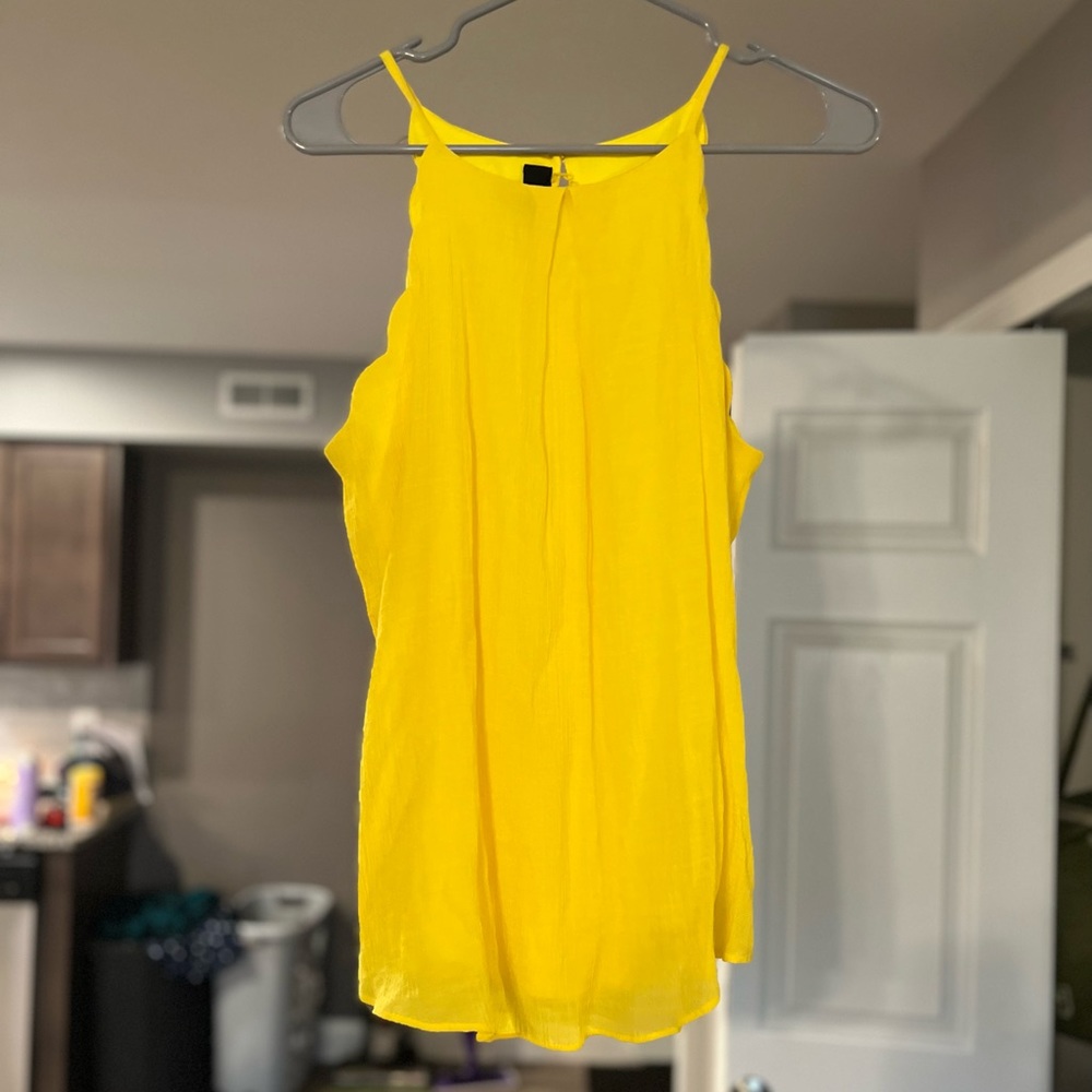 Yellow tank top